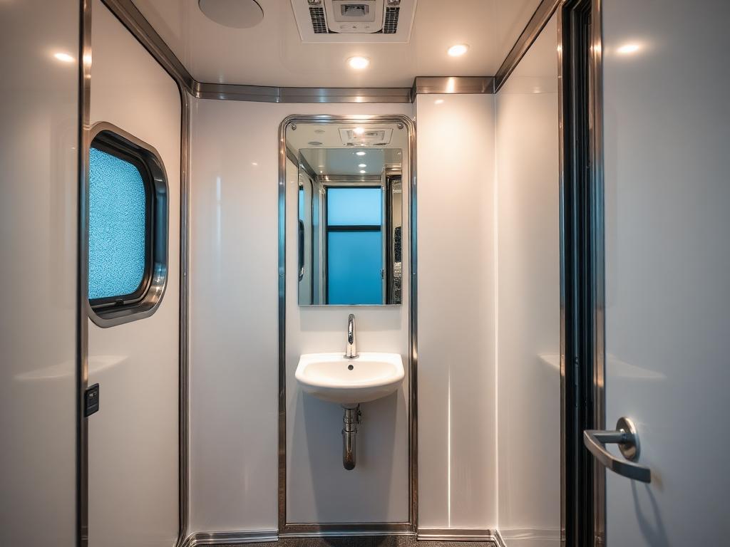 Luxury Restroom Trailers in Roanoke, AL